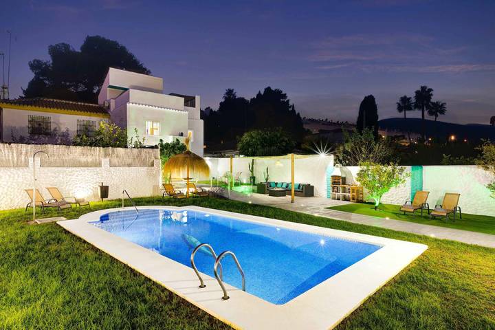 Villa pour 10 personnes, avec Balcon et Terrasse à Torremolinos