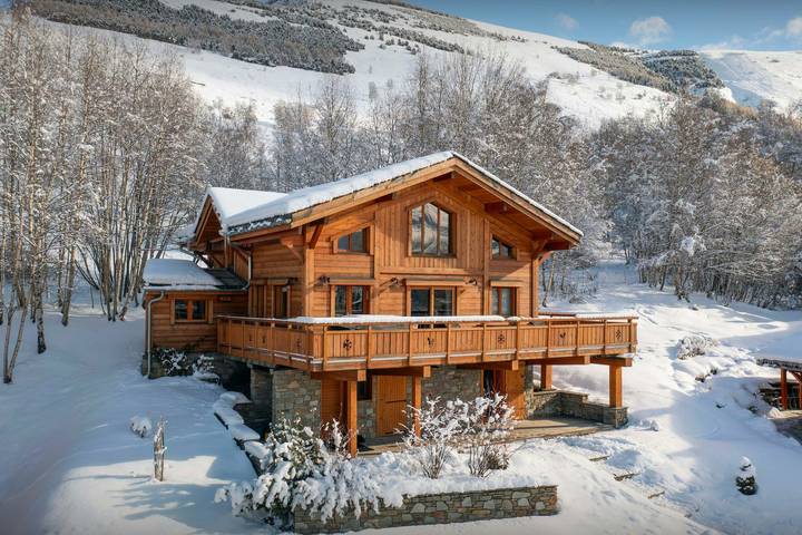 Chalet voor 12 personen met terras in Mont-de-Lans, Les Deux Alpes