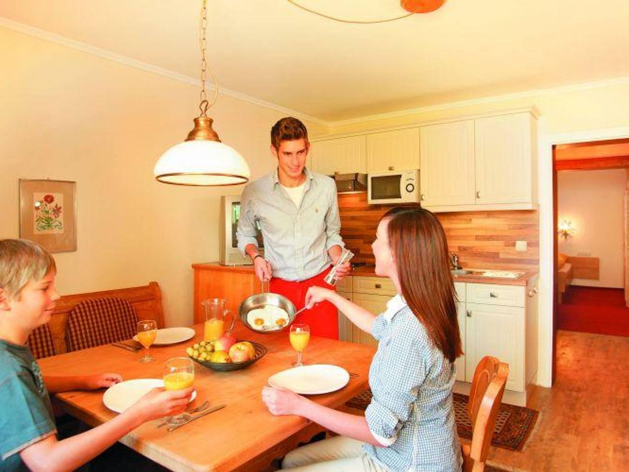 Ganze Ferienwohnung, Ferienwohnungen Lärchahüsle - Apartment/2 Schlafräume/Bad, Wc "310" in Hirschegg Kleinwalsertal, Mittelberg