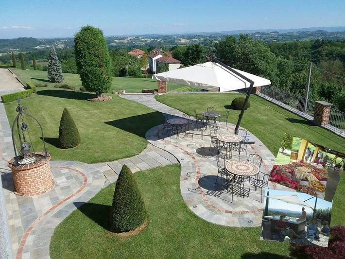 Chambre d’hôte pour 4 personnes, avec piscine ainsi que vue et jardin dans Piémont - 3
