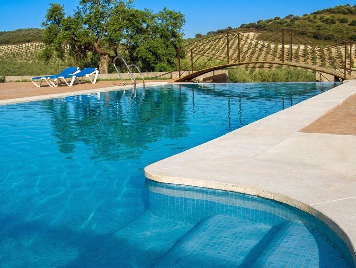 Ferienhaus für 3 Personen, mit Pool - 1