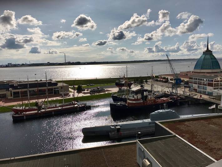 Ferienwohnung für 4 Personen, mit Ausblick und Balkon rund um die Havenwelten - 2