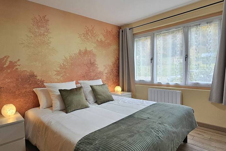 Maison de vacances pour 2 personnes, avec balcon et jardin