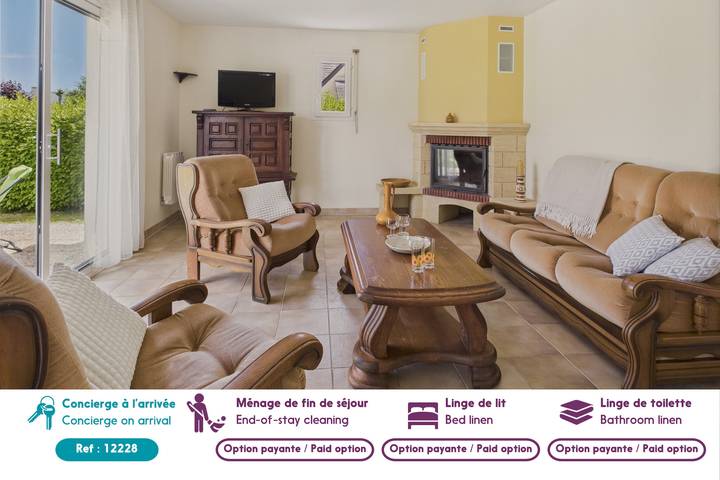 Location de vacances pour 4 personnes, avec terrasse et jardin à La Forêt-Fouesnant - 3