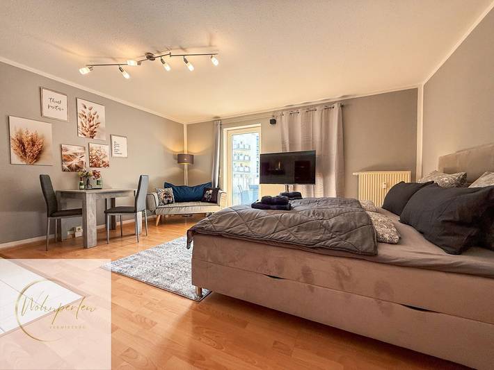Ferienwohnung für 2 Personen, mit Balkon - 1