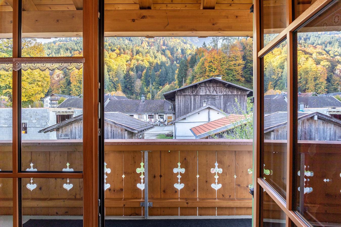 Ganze Wohnung, Apartment 'Maria Grasegger' mit Bergblick, Balkon und Wlan in Grainau, Eibsee