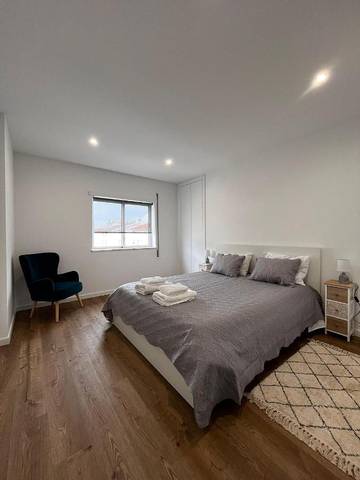 Gîte pour 3 personnes, avec balcon et vue dans Coimbrão