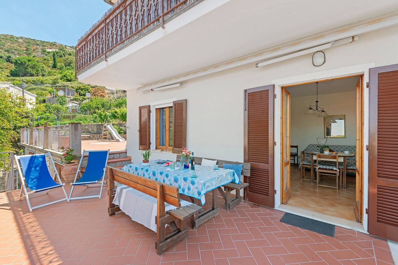 Appartement entier, Appartement « Casa La Rosa Dei Venti Trilocale » avec vue mer et terrasse privée in Colle d'Orano, Marciana