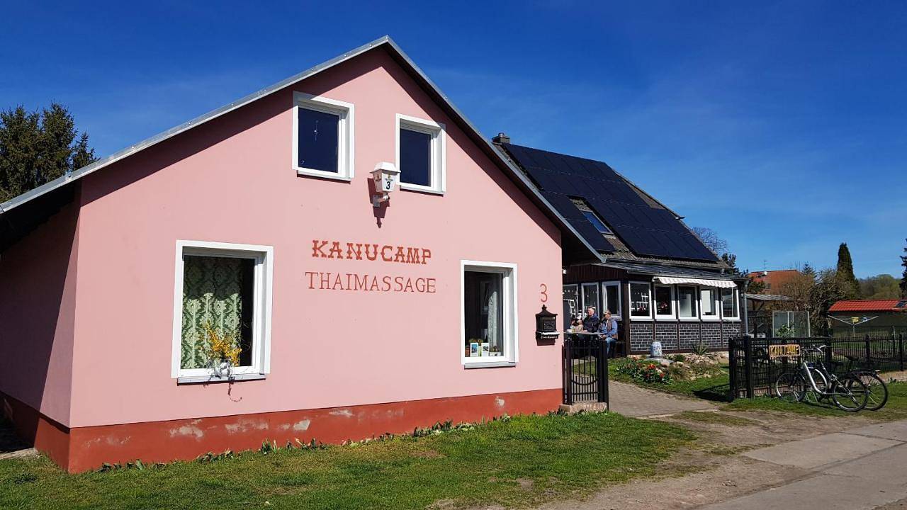 Kanucamp Altfriesack in Fehrbellin, Ruppiner Seenland