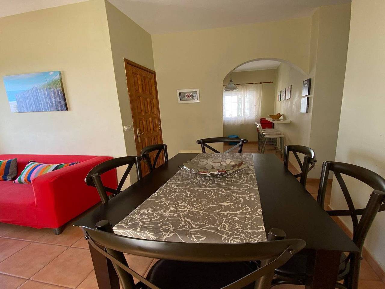 Ganze Wohnung, Geräumige 3-Zimmer-Wohnung für 4 Personen in Valle Gran Rey in La Calera, Valle Gran Rey