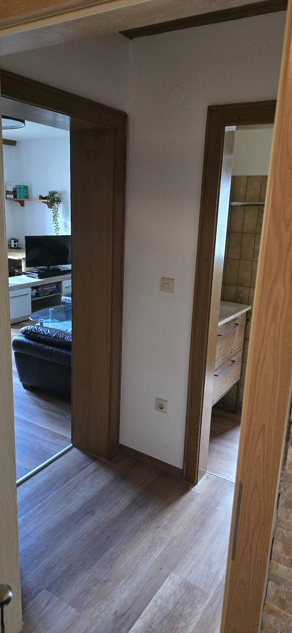 Ganze Ferienwohnung, Appartement/Fewo, Badewanne, gartenseitig in Eben im Pongau, Tennengau