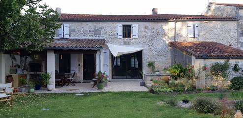 Chambre d’hôte pour 3 personnes, avec jardin dans Saint-Hippolyte (Charente-Maritime)