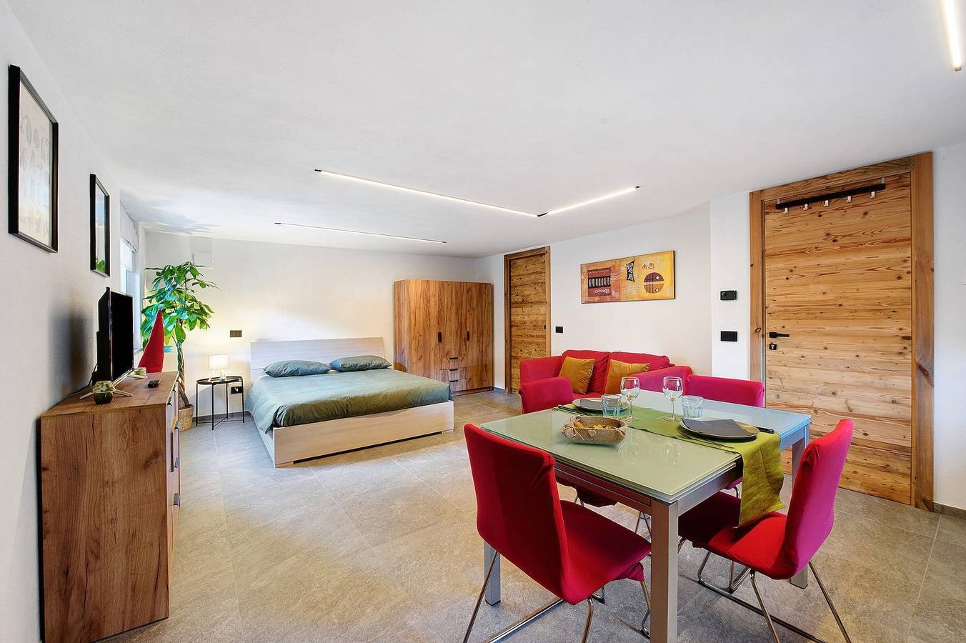 Studio entier, Studio « La Pièce de Leo » à Chatillon in Châtillon (Village), Comune di Châtillon