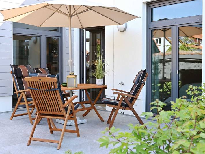 Ferienwohnung für 4 Personen, mit Terrasse und Sauna