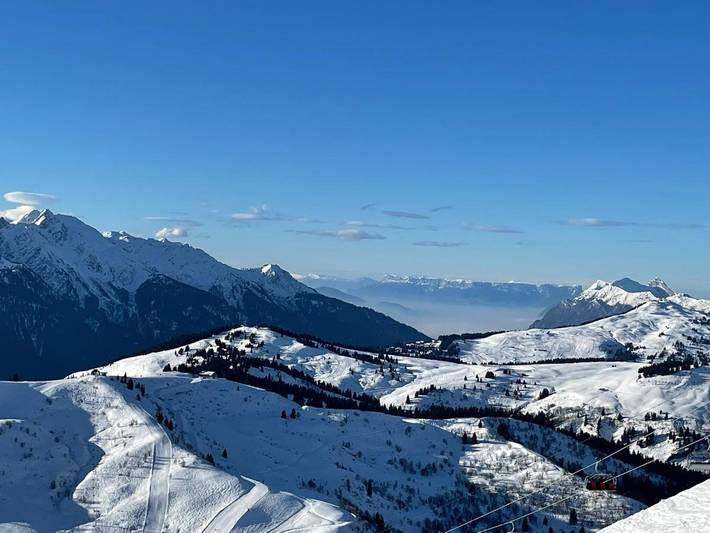 Gîte pour 6 personnes, avec terrasse et vue dans Office de Tourisme de Praz sur Arly - 3