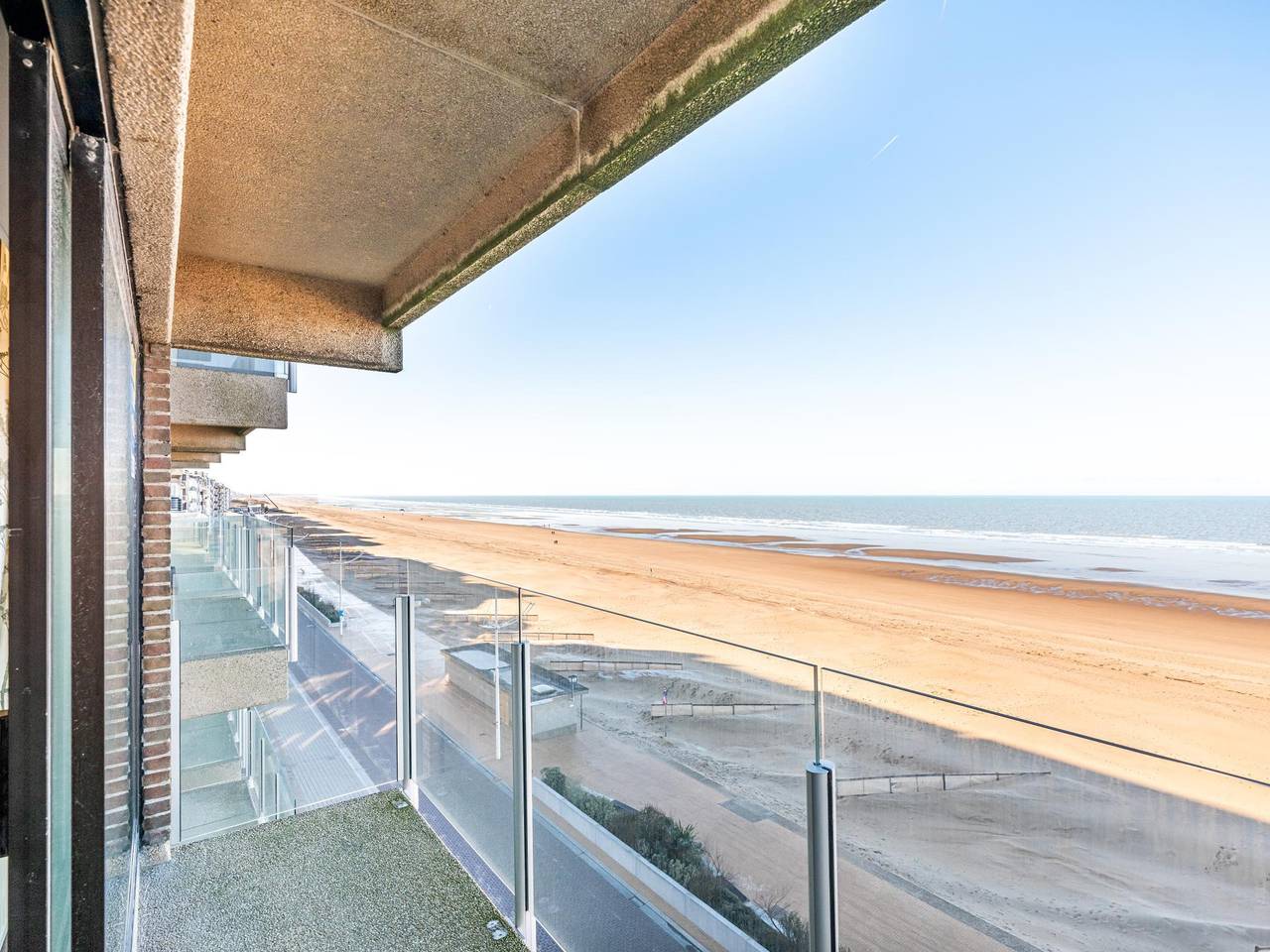 Ganze Wohnung, Geräumige Familienwohnung mit Meerblick
 in Koksijde-Bad, Koksijde
