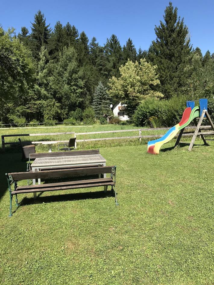 Ganze Ferienwohnung, Apartment mit Wohn/Schlafzimmer, Essküche, Balkon in Karawanken und Bachergebirge, Sankt Kanzian am Klopeiner See