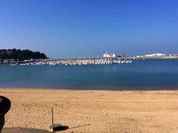 Gîte pour 4 personnes, avec vue dans Port de Plaisance des Sablons