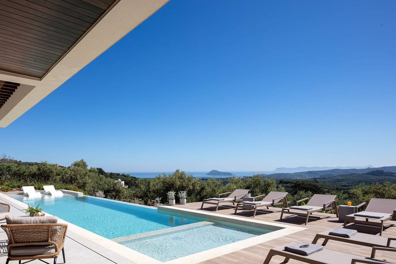 Villa für 6 Personen mit Pool in Chania und Umgebung
