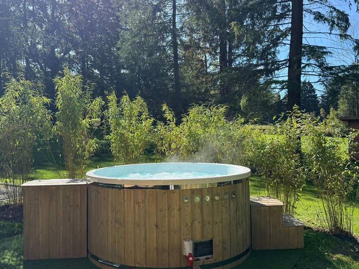 Chalet pour 4 personnes, avec jardin ainsi que sauna et jacuzzi à Spa - 2