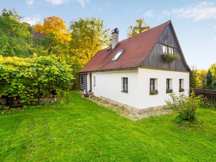 Ferienhaus für 5 Personen, mit Terrasse und Garten in der Böhmische Schweiz
