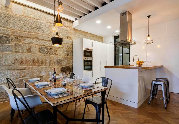 Gîte pour 5 personnes, avec vue et balcon, animaux acceptés à Pontevedra - 4