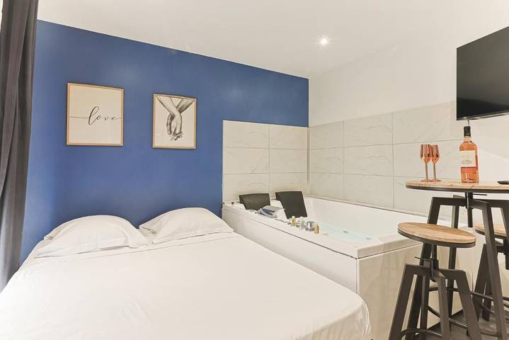 Appartement de vacances pour 2 personnes, avec jacuzzi