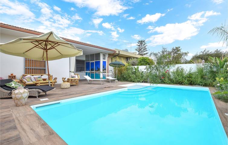 Maison de vacances pour 8 personnes, avec jardin et jacuzzi ainsi que terrasse et piscine - 1