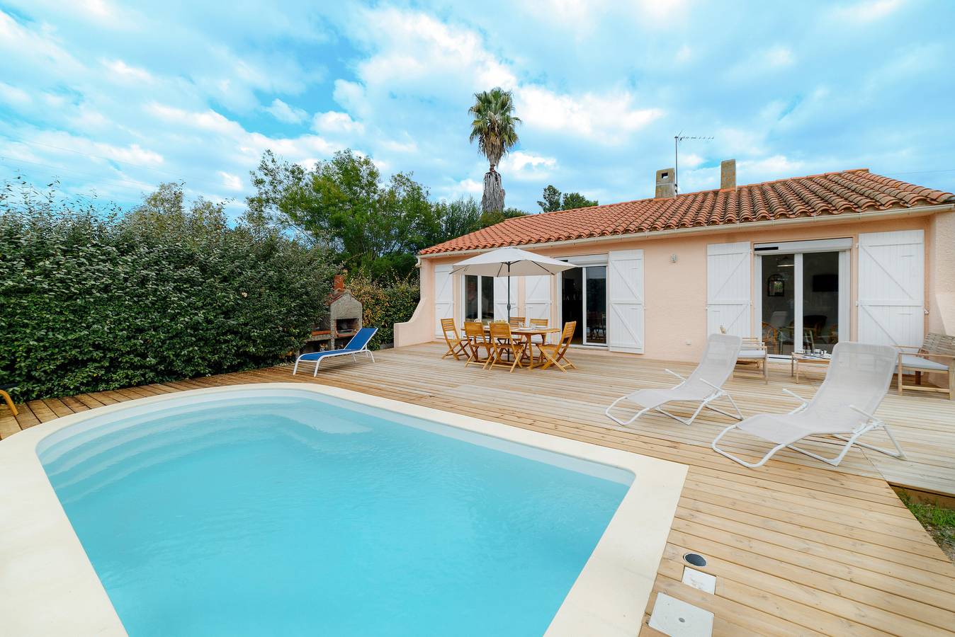 Maison de vacances 'Des Barnèdes' avec piscine privée, Wi-Fi et climatisation in Saint-Génis-des-Fontaines, Région de Céret