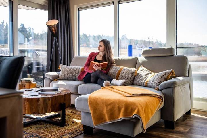 Ferienhaus für 6 Personen, mit Seeblick und Ausblick sowie Terrasse in Sachsen - 4