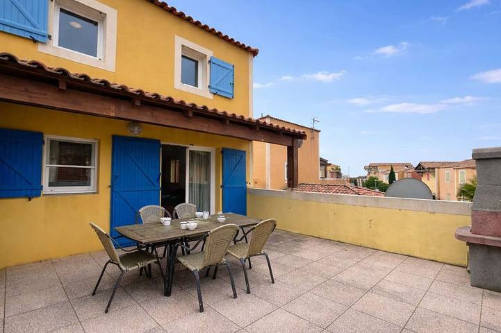 Ferienhaus für 5 Personen, mit Terrasse am Narbonne Plage