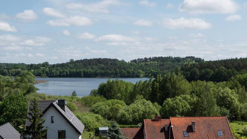 Ferienwohnung für 5 Personen, mit Seeblick und Ausblick in Sensburg