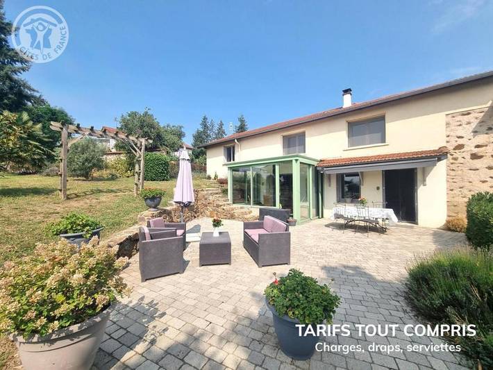 Maison de vacances pour 6 personnes, avec terrasse et jardin