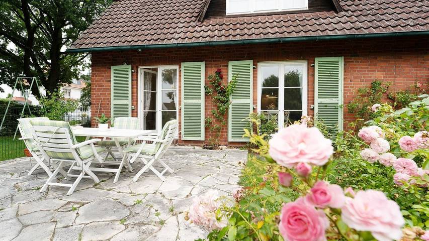 Ferienwohnung für 4 Personen, mit Terrasse und Garten, kinderfreundlich in Eutin