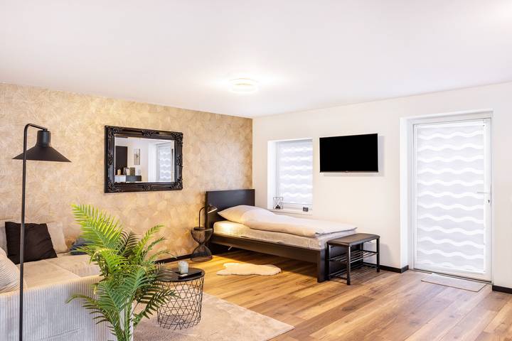 Studio entier, Studio « Ambiente 1 » avec Wi-Fi in Naumburg (Hessen), Arrondissement de Cassel