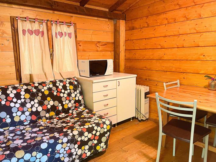 Caravan "Le Sorgenti - Chalet 57" with Mountain View & Private Garden in Palazzuolo sul Senio, Florence Province