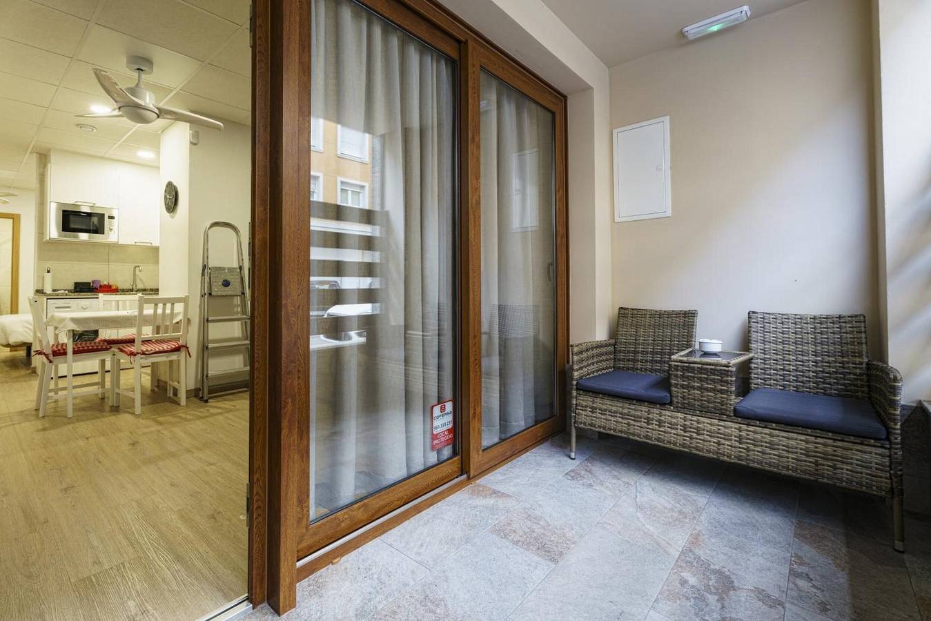 Entire studio, Sophie Apartments 'Loft' with private terrace and Wi-Fi in Burela, A Mariña Lucense