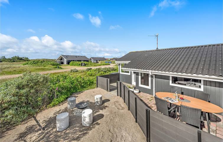 Ferienhaus für 6 Personen mit Terrasse in Hvide Sande, Holmsland Klit