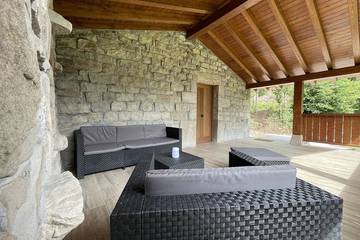 Cabaña De Madera para 5 Personas en Vega de Pas, Montañas de Burgos, Foto 1