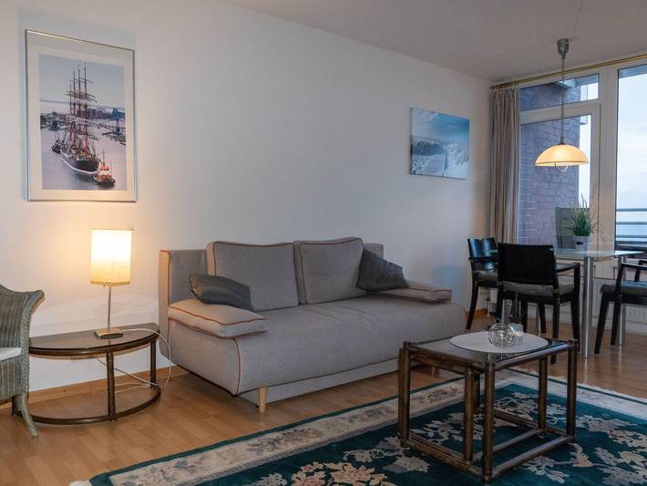 Ferienwohnung für 3 Personen, mit Balkon und Ausblick in Wilhelmshaven - 4