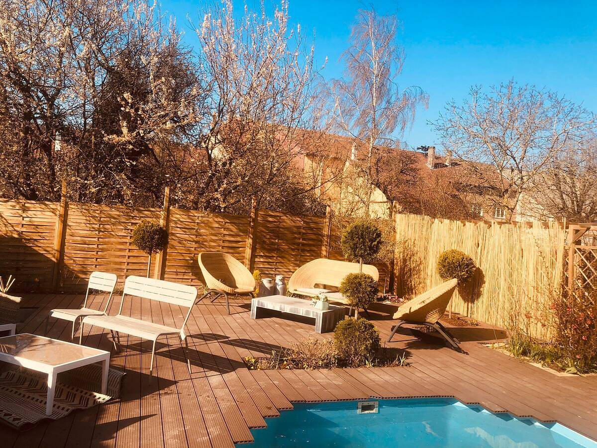 Casa de vacaciones para 8 personas con terraza in Laning, Forbach region