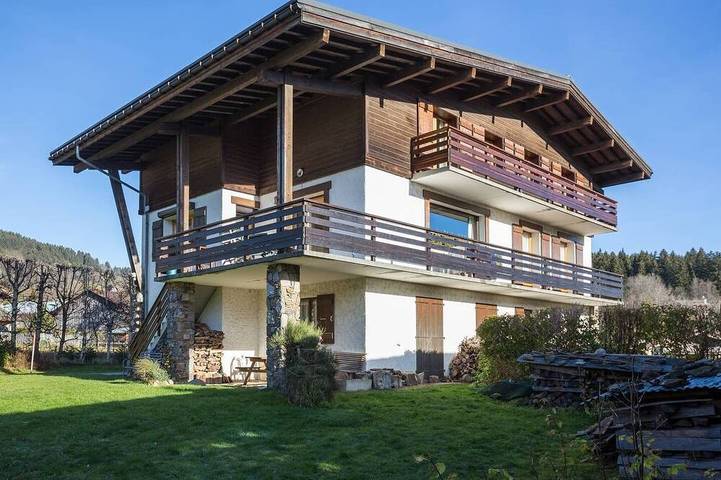 Chalet pour 6 personnes, avec jardin à Demi-Quartier