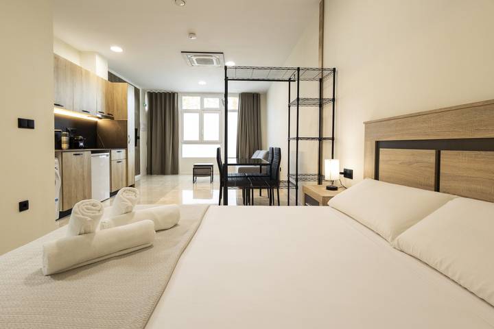 Studio entier, Studio pour 4 personnes in La Malvarrosa, Valence (Espagne)