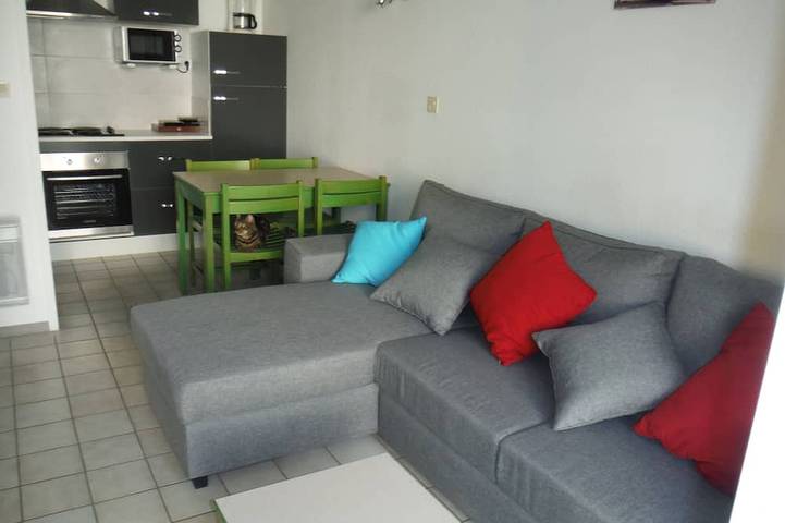 Appartement de vacances pour 4 personnes, avec Jardin et Piscine