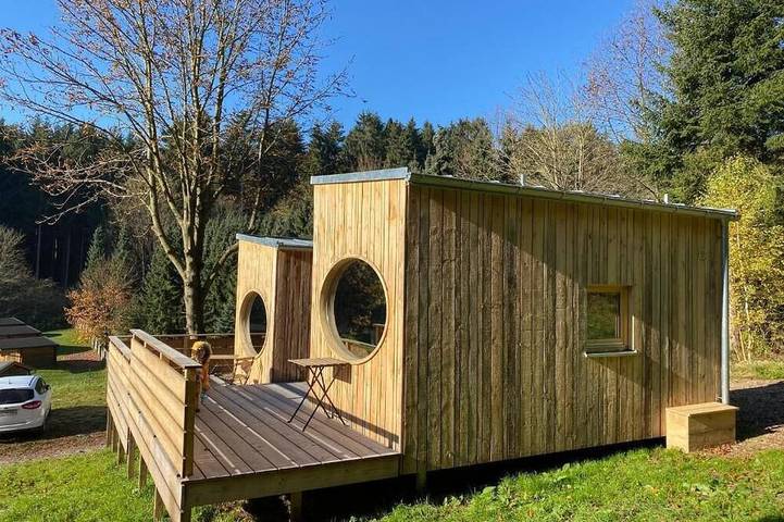 Chalet pour 3 personnes, avec terrasse, animaux acceptés - 1
