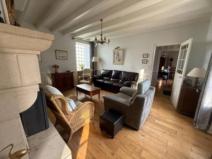 Location de vacances pour 10 personnes, avec jardin dans La Haye-Pesnel - 2