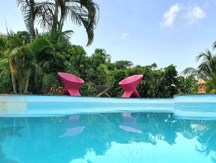 Ferienwohnung für 2 Personen, mit Ausblick und Garten sowie Pool - 1