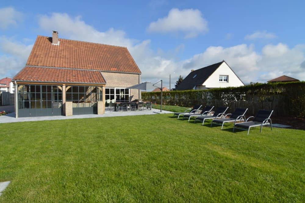 Strandhaus mit Schaumbad in Middelkerke, Belgische Küste