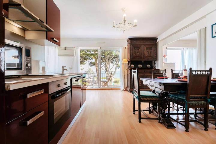 Gîte pour 4 personnes, avec vue dans Plage du Men Du