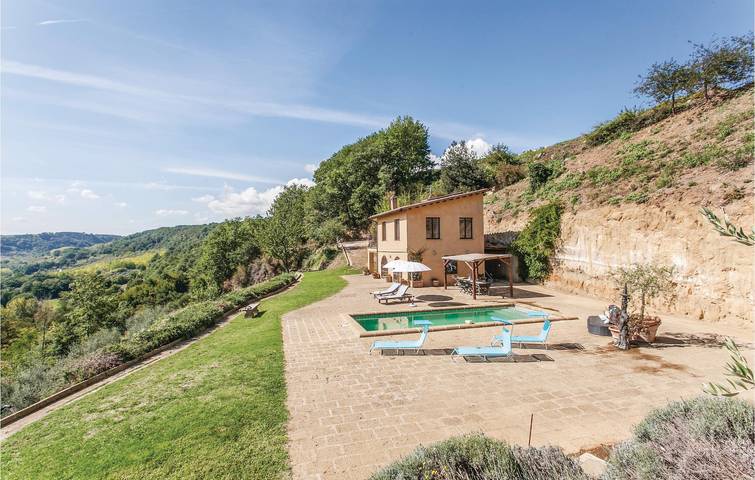 Maison de vacances pour 4 personnes, avec terrasse et jacuzzi ainsi que jardin et piscine - 1